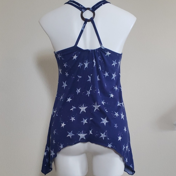 Blue boho top - Picture 3 of 4